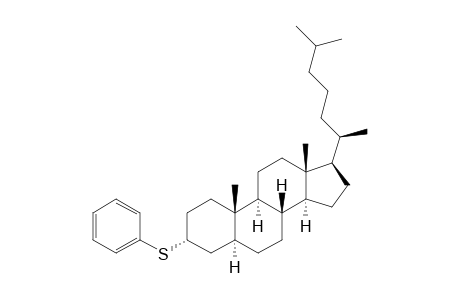 5.alpha.-Cholestane, 3.alpha.-(phenylthio)-