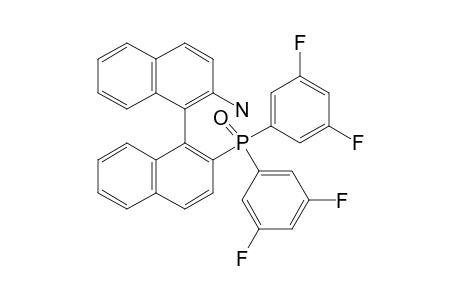 (S)-2-Amino-2'-[bis-(3,5-difluorophenyl)-phosphinoyl]-1,1'-binaphthyl