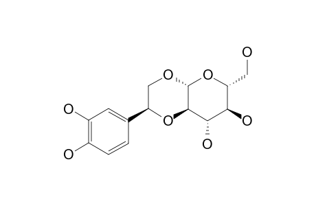 CUNEATOSIDE_A;7-BETA-(3,4-DIHYDROXYPHENYL)-ETHANE-7,8-(2',1'-O-BETA-D-GLUCOPYRANOSYL)-7,8-DIOL