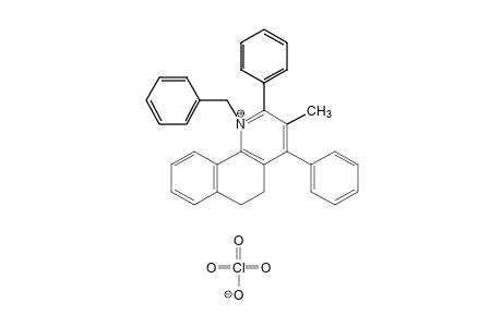 1-benzyl-5,6-dihydro-2,4-diphenyl-3-methylbenzo[h]quinolinium perchlorate