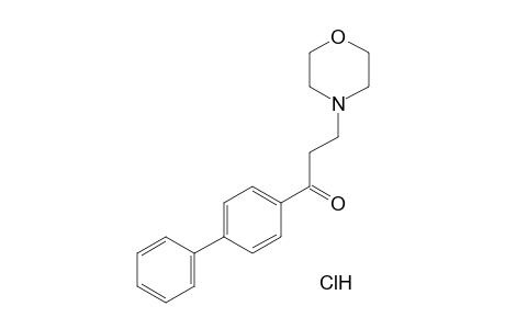 3-morpholine-4'-phenylpropiophenone, hydrochloride