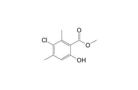 Methyl 3-chloro-6-hydroxy-2,4-dimethyl-benzoate