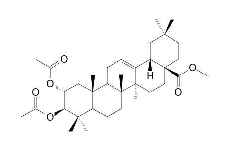 METHYL-2-ALPHA,3-BETA-DI-O-ACETYLOLEAN-12-EN-28-OATE