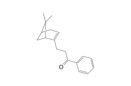 3-(6,6-Dimethylbicyclo[3.1.1]hept-2-en-2-yl)-1-phenylpropan-1-one