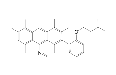 N-(1,4,5,8-tetramethyl)-9-anthracenyl[3,6-dimethyl-2-(3-methylbutoxy)phenyl]methanimine