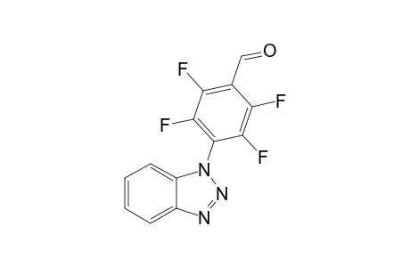 4-(1H-benzo[d][1,2,3]triazole-1-yl)-2,3,5,6-tetrafluoro-benzaldehyde