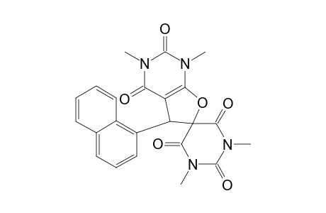 1,1',3,3'-Tetramethyl-5-(naphthalen-1-yl)-1H,1'H-spiro-[furo[2,3-d]pyrimidine-6,5'-pyrimidine]-2,2',4,4',6'(3H,3'H,5H)-pentaone