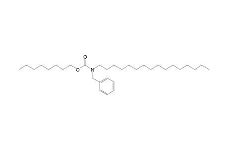 Carbonic acid, monoamide, N-benzyl-N-hexadecyl-, octyl ester