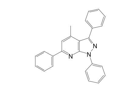 4-METHYL-1,3,6-TRIPHENYL-PYRAZOLO-[3.4-B]-PYRIDINE