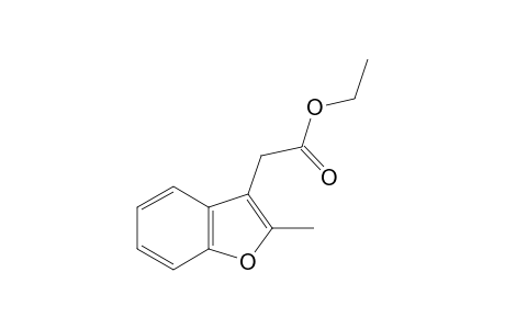 2-methyl-3-benzofuranacetic acid, ethyl ester