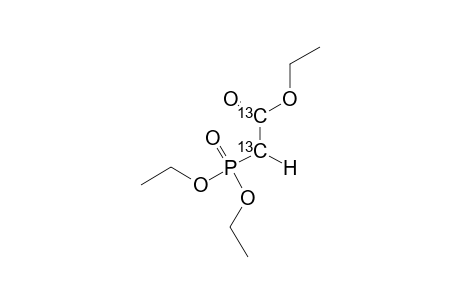 ETHYL-[1,2-(13)C(2)]-2-(DIETHYLPHOSPHONO)-ACETATE