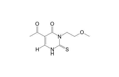 5-acetyl-3-(2-methoxyethyl)-2-thiouracil