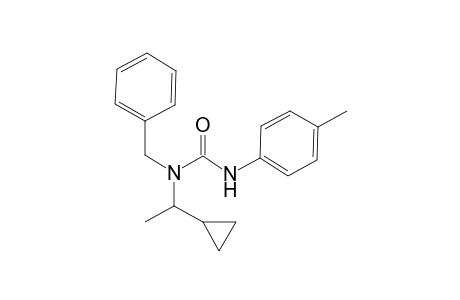 N-Benzyl-N-(1-cyclopropylethyl)-N'-(4-methylphenyl)urea