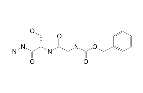 (N-(Benzyloxycarbonyl)glycyl)-L-serine hydrazide