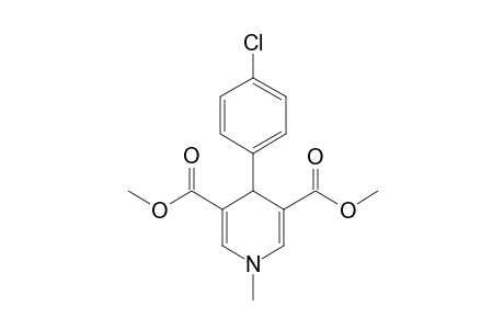 Dimethyl 4-(4-chlorophenyl)-1-methyl-1,4-dihydro-3,5-pyridinedicarboxylate