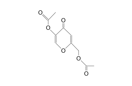 5-hydroxy-2-(hydroxymethyl)-4H-pyran-4-one, diacetate