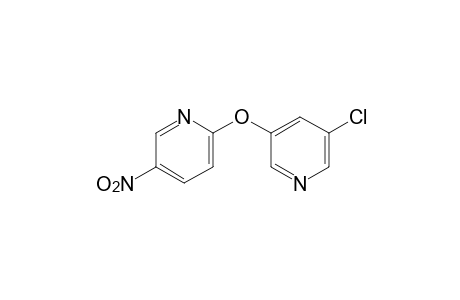 3-chloro-5-[(5-nitro-2-pyridyl)oxy]pyridine