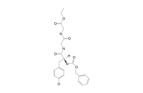 ETHYL-N-(BENZYLOXYCARBONYL)-TYROSYLGLYCYLGLYCINE