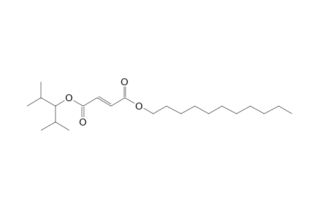 Fumaric acid, 2,4-dimethylpent-3-yl undecyl ester