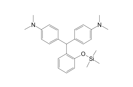 2-{bis[4-(Dimethylamino)phenyl]methyl}phenol, tms derivative