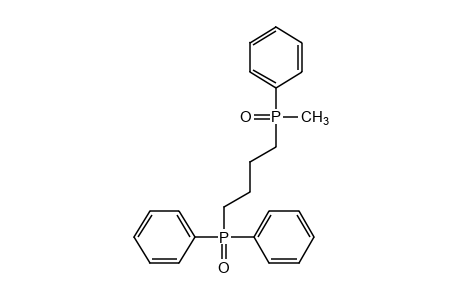 1-(diphenylphosphinyl)-4-(methylphenylphosphinyl)butane