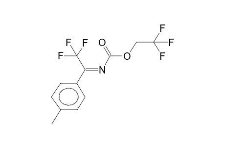 N-(ALPHA-TRIFLUOROMETHYL-4-METHYLBENZYLIDENE)-O-(2,2,2-TRIFLUOROETHYL)URETHANE