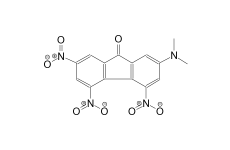 9H-fluoren-9-one, 2-(dimethylamino)-4,5,7-trinitro-