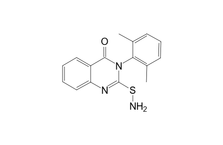 2-(aminothio)-3-(2,6-dimethylphenyl)quinazolin-4(3H)-one