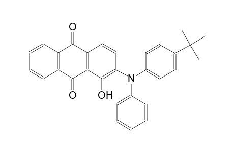 2-[4-tert-butyl(phenyl)anilino]-1-hydroxyanthra-9,10-quinone