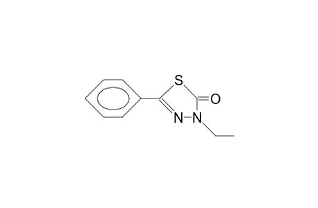 3-ethyl-5-phenyl-1,3,4-thiadiazol-2-one