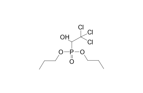 Dipropyl 1-hydroxy-2,2,2-trichloroethylphosphonate