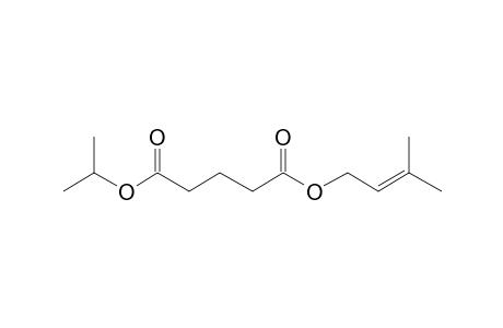 Glutaric acid, 3-methylbut-2-en-1-yl isopropyl ester