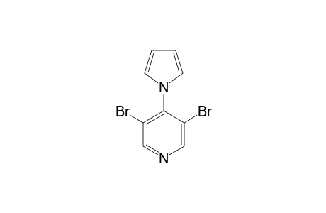 3,5-Dibromo-4-(1H-pyrrol-1-yl)pyridine