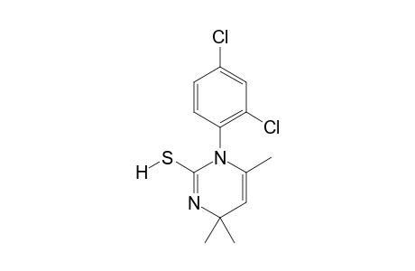 1-(2,4-dichlorophenyl)-1,4-dihydro-4,4,6-trimethyl-2-ptrimidinethiol