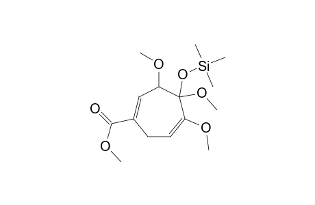 Methyl 3,4,5-trimethoxy-4-[(trimethylsilyl)oxy]cyclohepta-1,5-diene-1-carboxylate