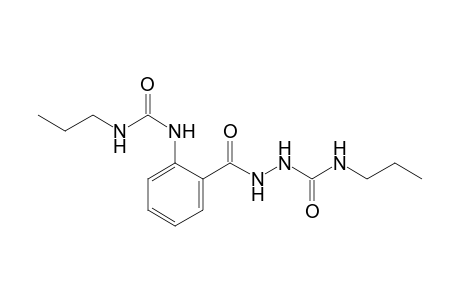 4-propyl-1[N-(propylcarbamoyl)anthraniloyl]semicarbazide