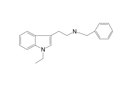 1-Ethyl-3-[2-[N-benzyl]aminoethyl]-indole