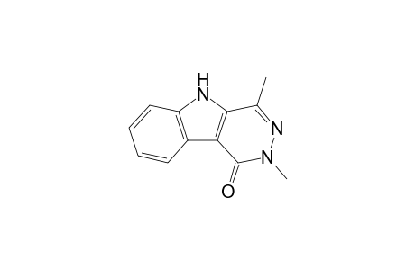 2,4-Dimethyl-2,5-dihydro-1H-pyridazino[4,5-b]indol-1-one