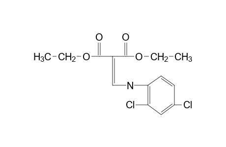 [(2,4-dichloroanilino)methylene]malonic acid, diethyl ester