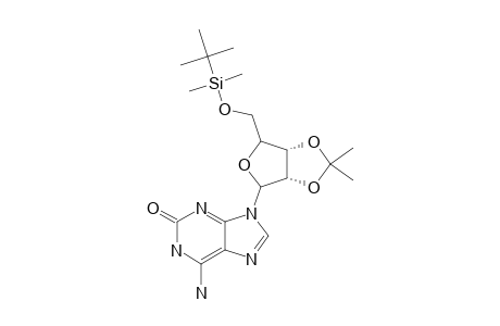 5'-(TERT.-BUTYLDIMETHYLSILYL)-2',3'-O-ISOPROPYLIDENEISOGUANOSINE