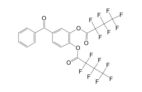 3,4-Dihydroxybenzophenone, bis(heptafluorobutyrate)