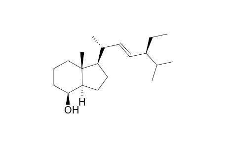 1-[(1',5'-Dimethyl-4'-ethyl-2'-hexen-1'-yl]-4-hydroxy-7a-methylbicyclo[4.3.0(3a,7a)]nonane