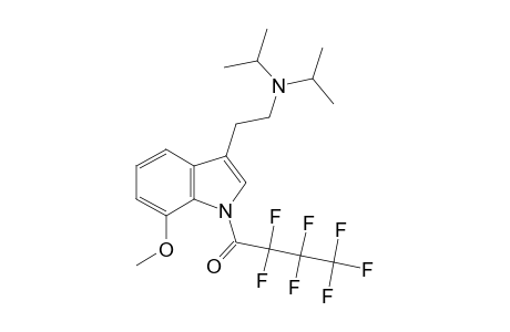 7-Methoxy dipt, N-heptafluorobutyryl-