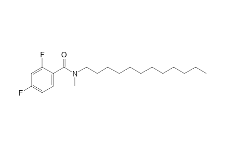 Benzamide, 2,4-difluoro-N-methyl-N-dodecyl-