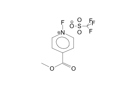 4-METHOXYCARBONYL-N-FLUOROPYRIDINIUM TRIFLATE