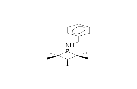 TRANS-1-BENZYLAMINO-2,2,3,3,4-PENTAMETHYLPHOSPHETANE