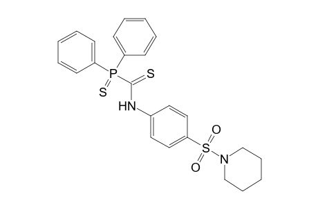 1-(diphenylphosphinothioyl)-N-[p-(piperidinosulfonyl)phenyl]thioformamide