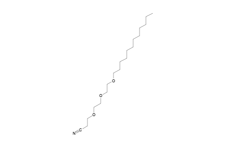 PROPIONITRILE, 3-/2-/2-/DODECYL- OXY/ETHOXY/ETHOXY/-,