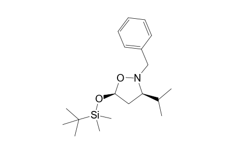 CIS-2-BENZYL-5-(TERT.-BUTYLDIMETHYLSILOXY)-3-ISOPROPYLISOXAZOLIDINE