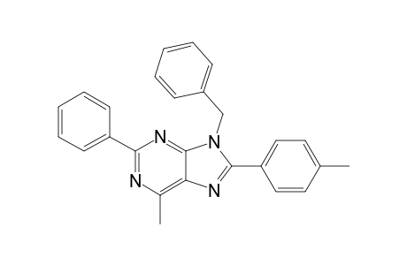 9-BENZYL-6-METHYL-2-PHENYL-8-PARA-TOLYL-9H-PURINE